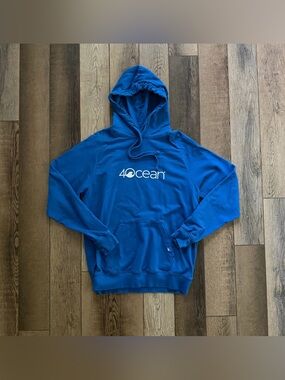 4OCEAN Hoodie UNISEX FIT Size S Keeping it Clean Ocean